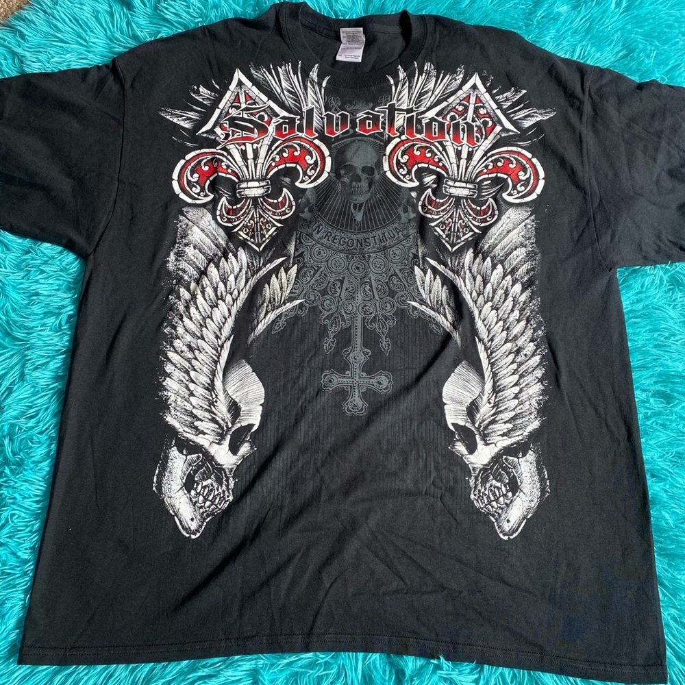 Vintage Y2k 2000s salvation affliction style shirt